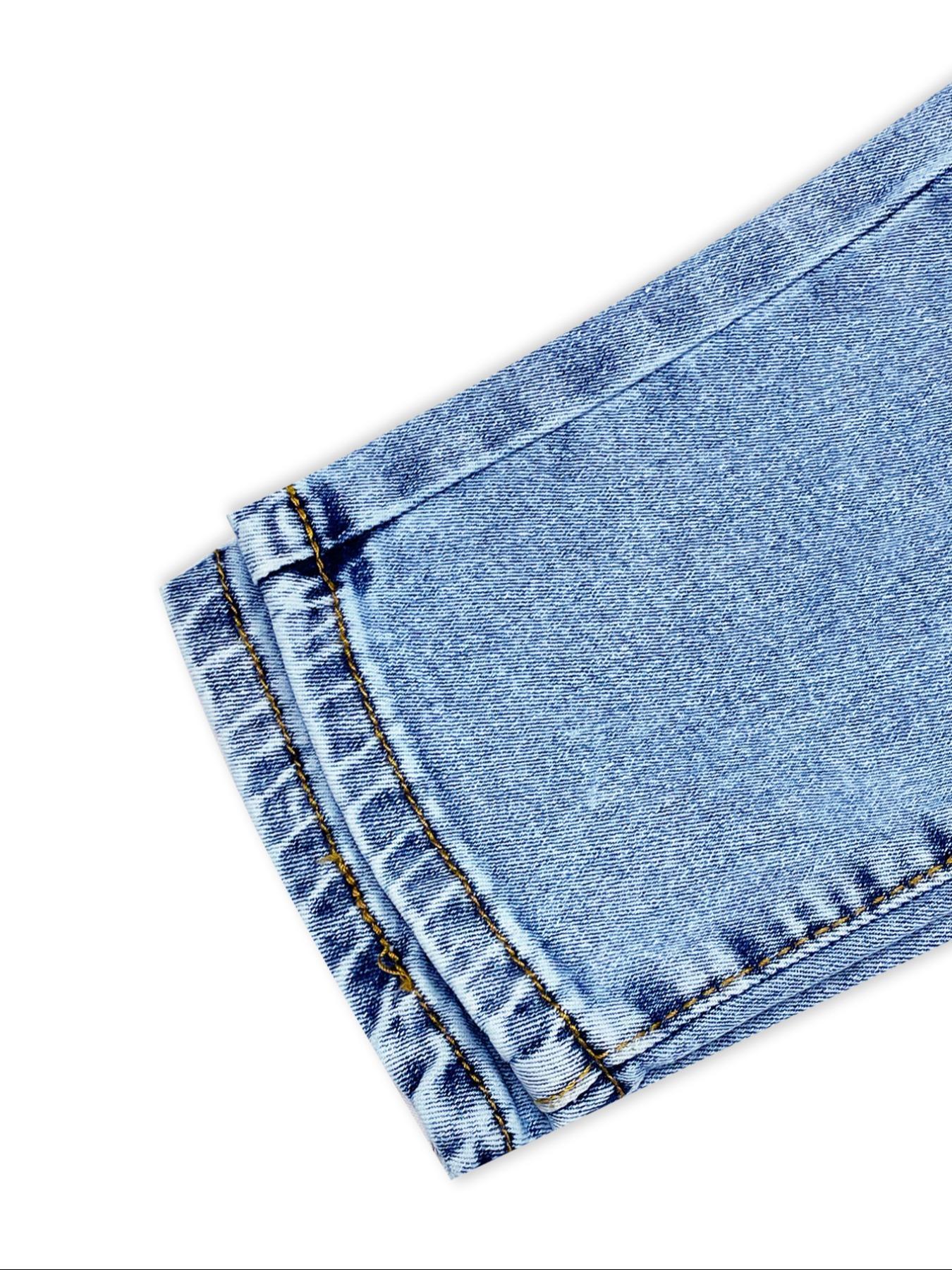 Women's Elegant High Waist Long Skinny Jeans Denim Pant