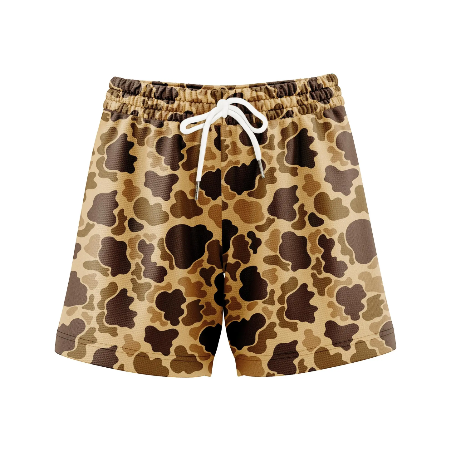 Men's Camo Camo Shorts With 5 Inch Inseam
