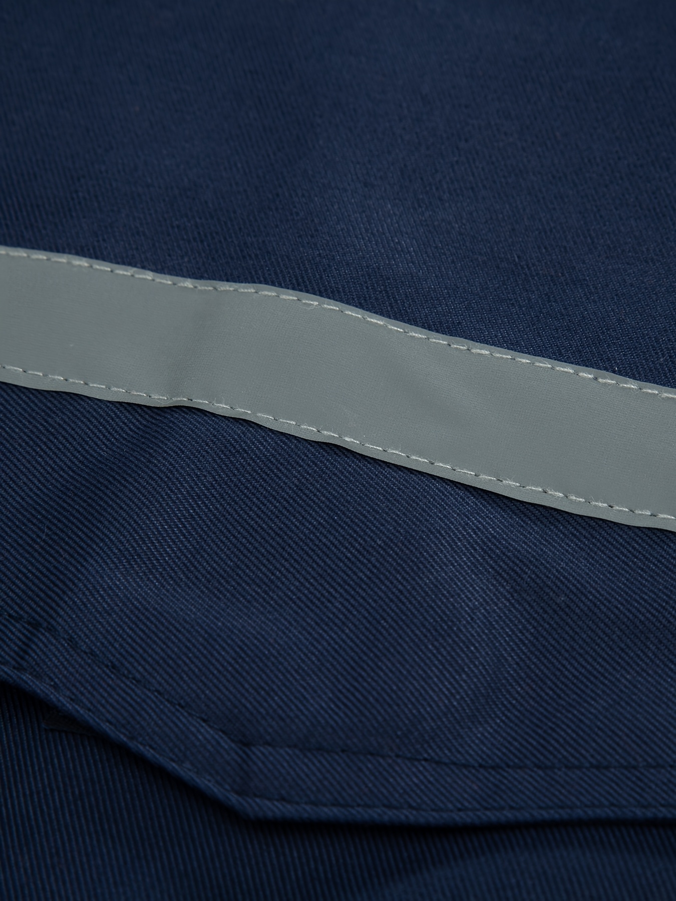 Men's Reflective Stripe Coverall Durable Industrial Mechanic Workwear One Piece Jumpsuit for Safety & Comfort