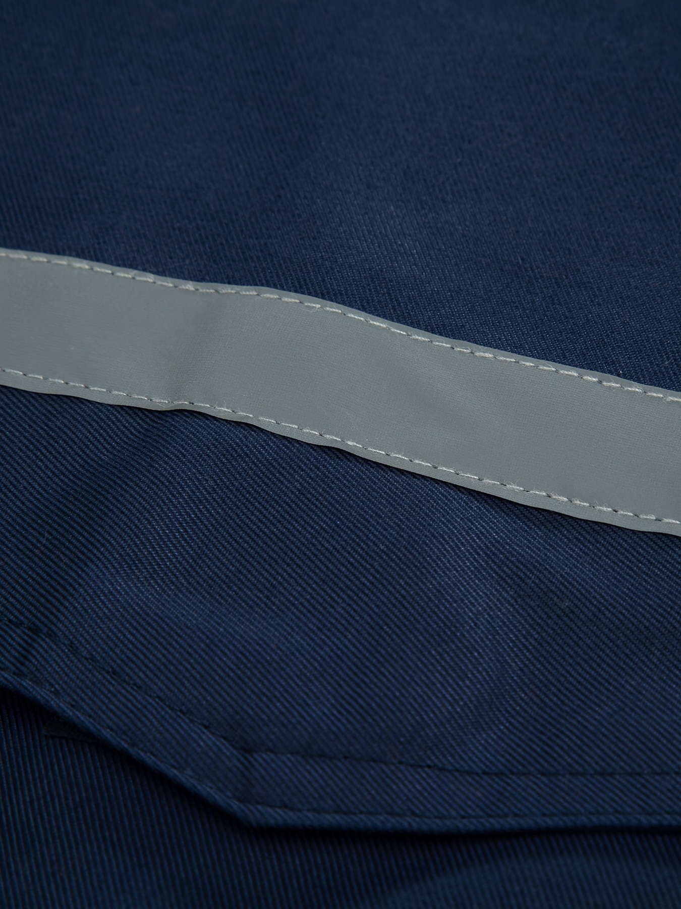 Men's Reflective Stripe Coverall Durable Industrial Mechanic Workwear One Piece Jumpsuit for Safety & Comfort