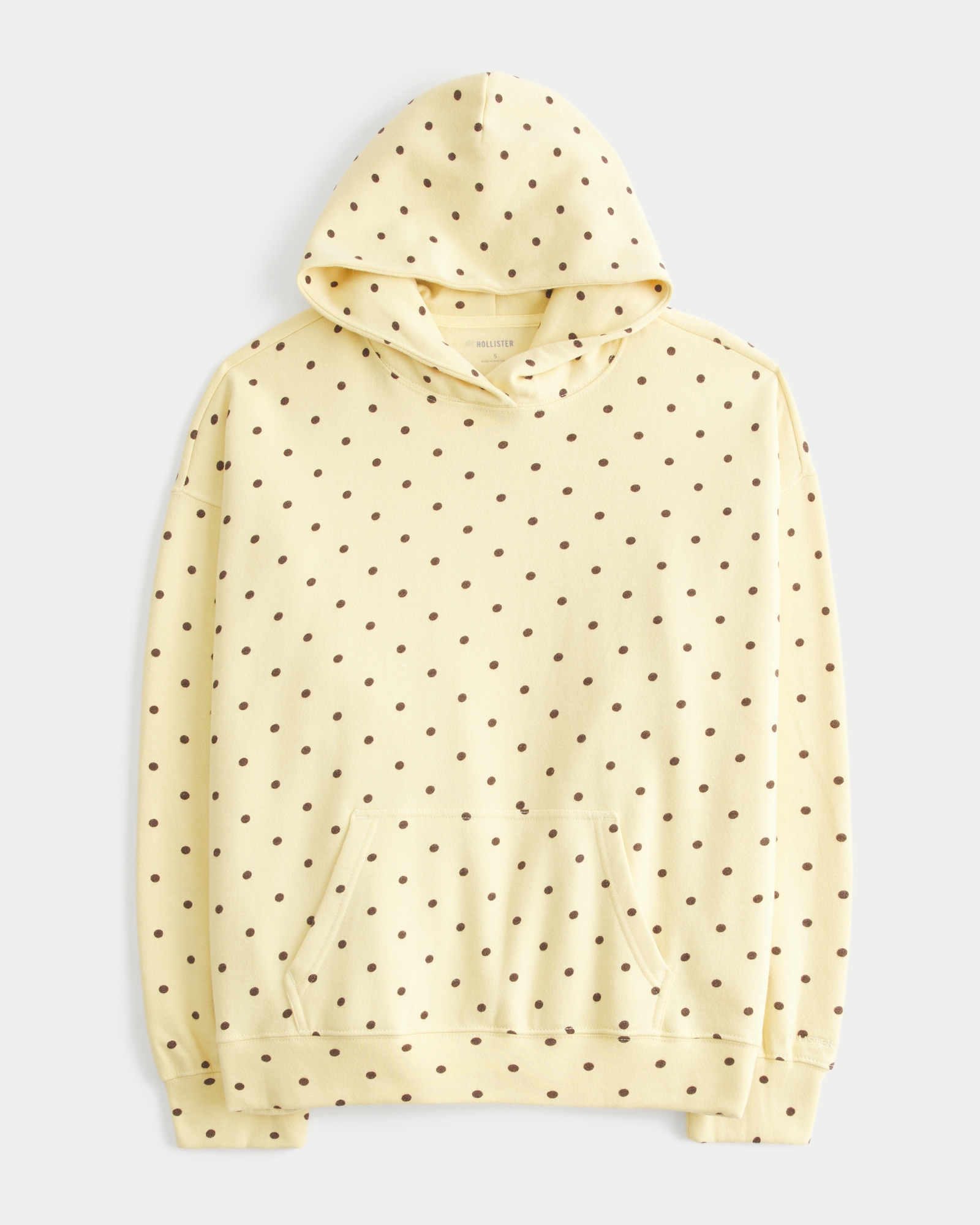  Feel Good Oversized Dot Hoodie