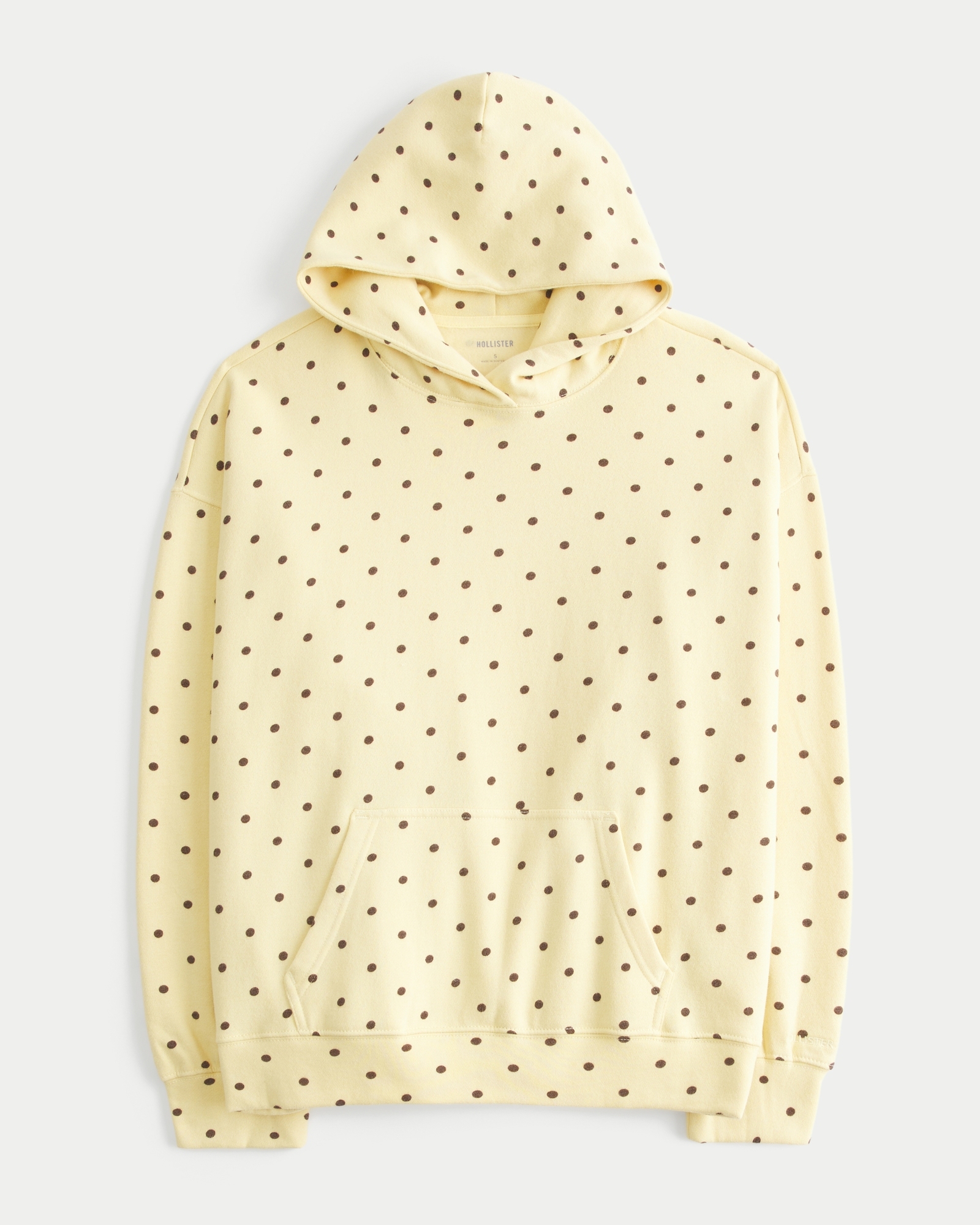  Feel Good Oversized Dot Hoodie