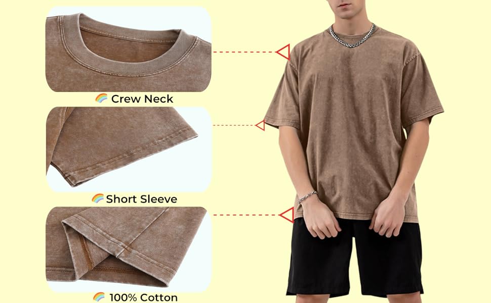 Men&amp;#39;s Loose Fit Heavyweight Short-Sleeve T-Shirt