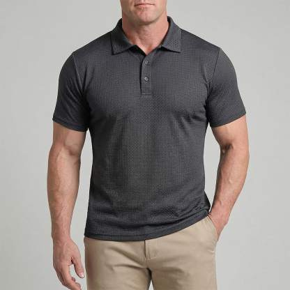 Men's Short Sleeve Ultra Comfortable Polo Shirt S-5XL