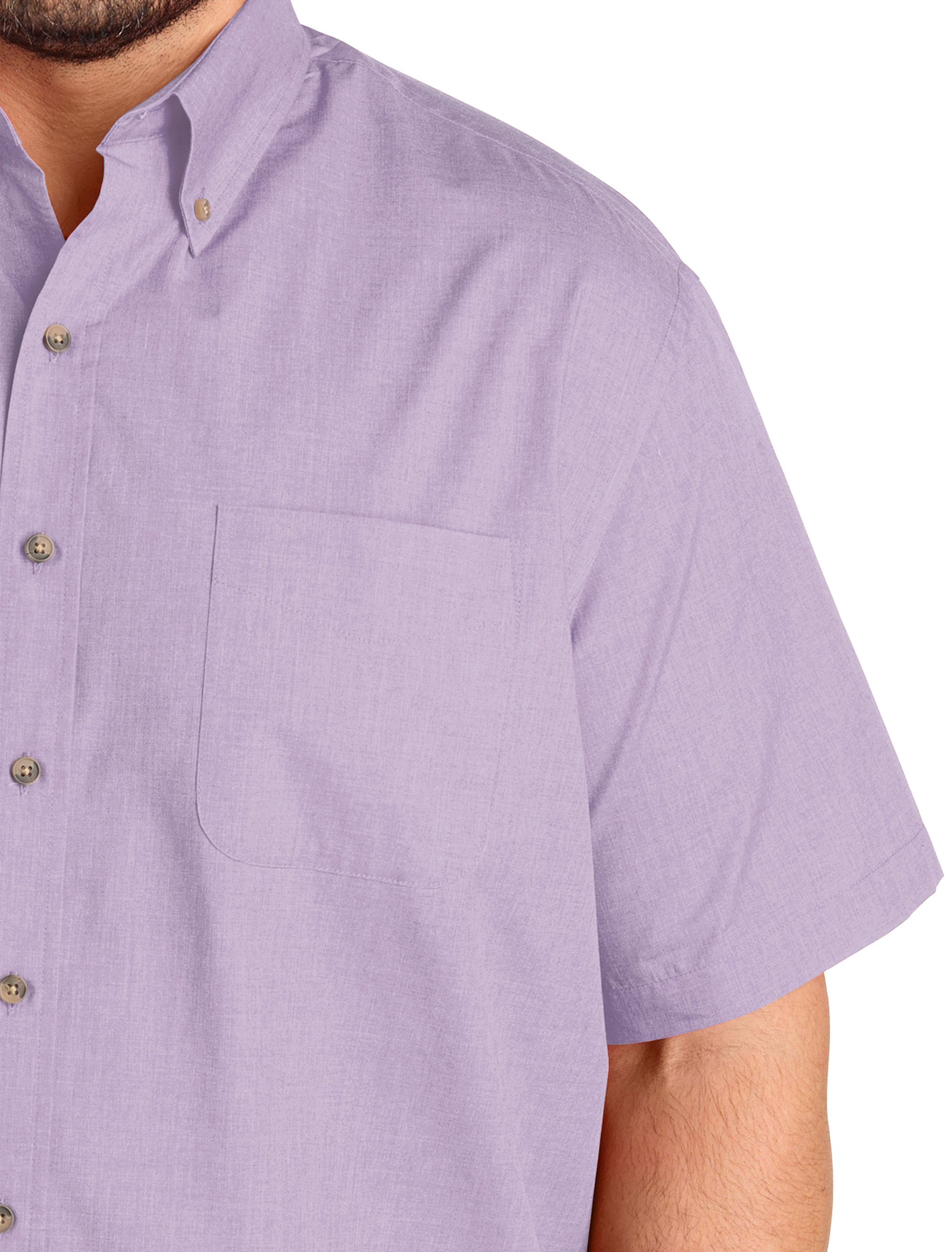 Easy-Care Solid Sport Shirt