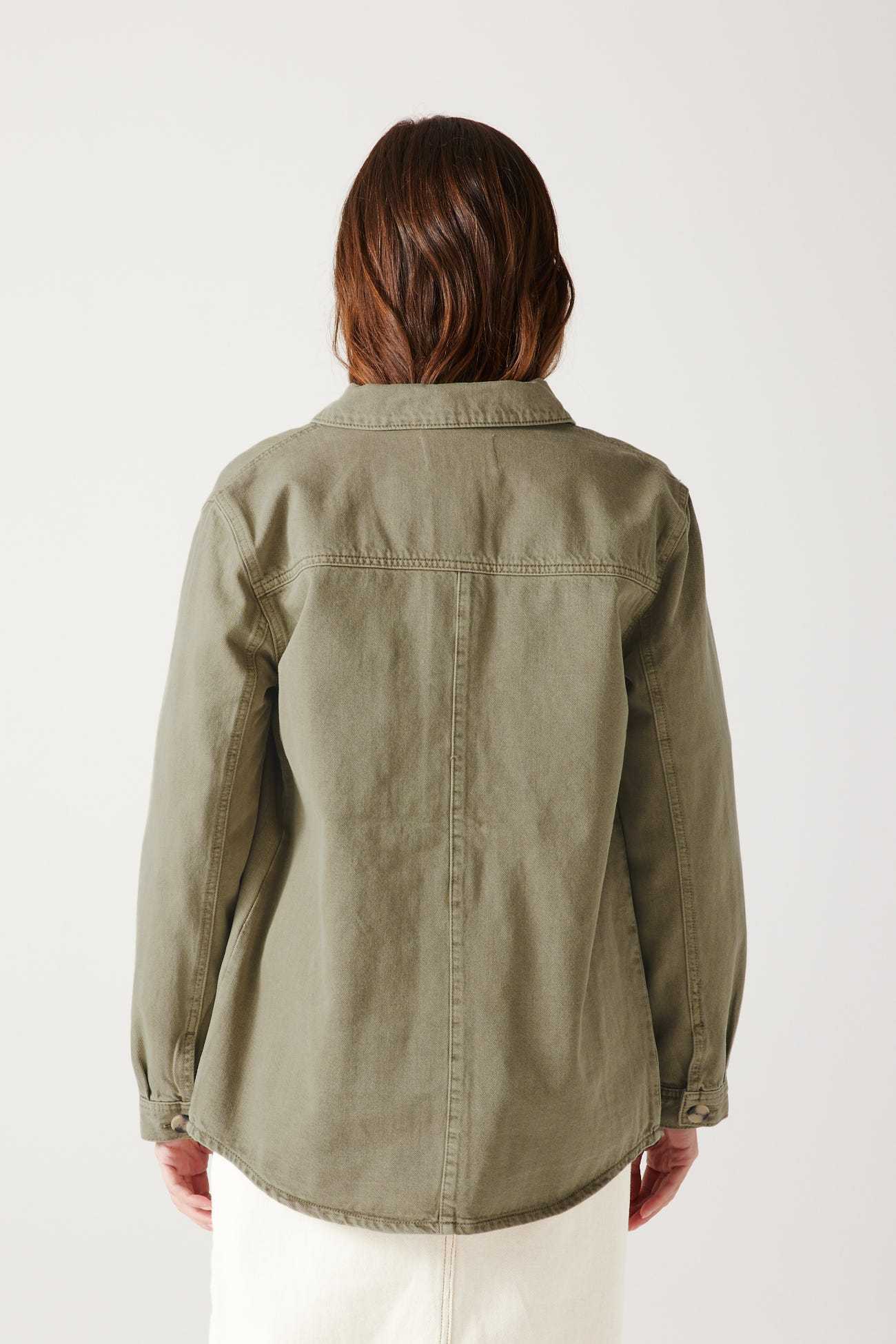 Veste surchemise en jean ALMA 