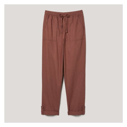 Linen-Blend Pant