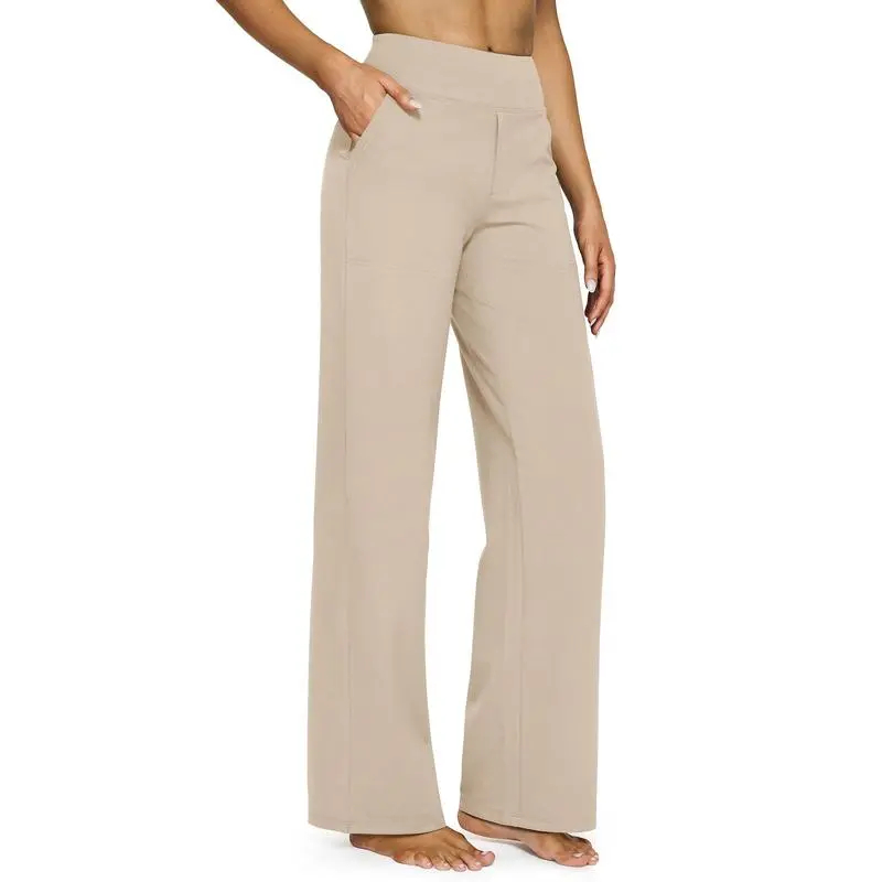 Women’s Wide-Leg Pants with Pockets