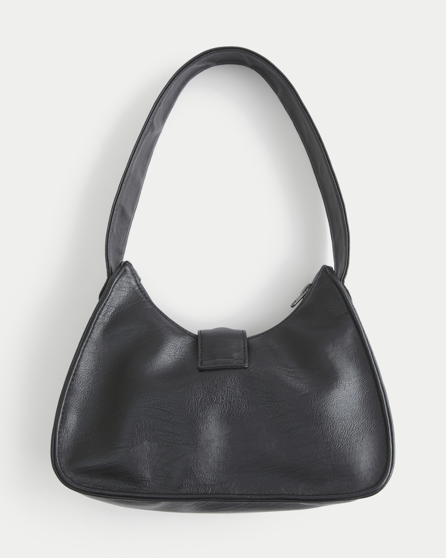 Belted Faux Leather Purse