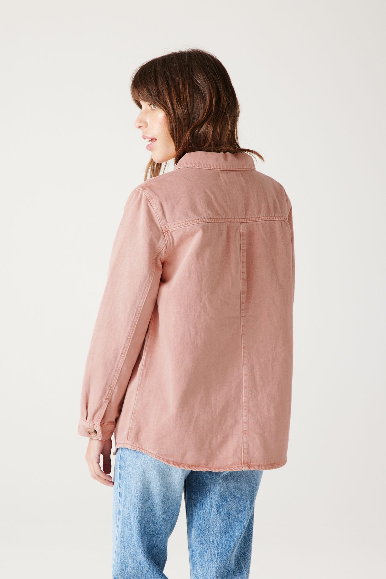 Veste surchemise en jean ALMA 