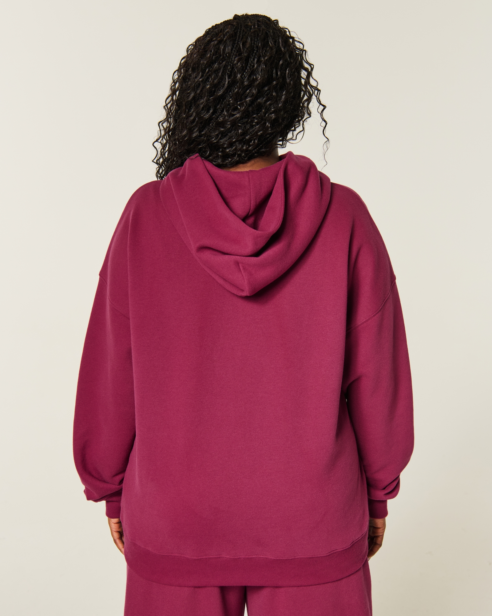  Feel Good Oversized Dot Hoodie