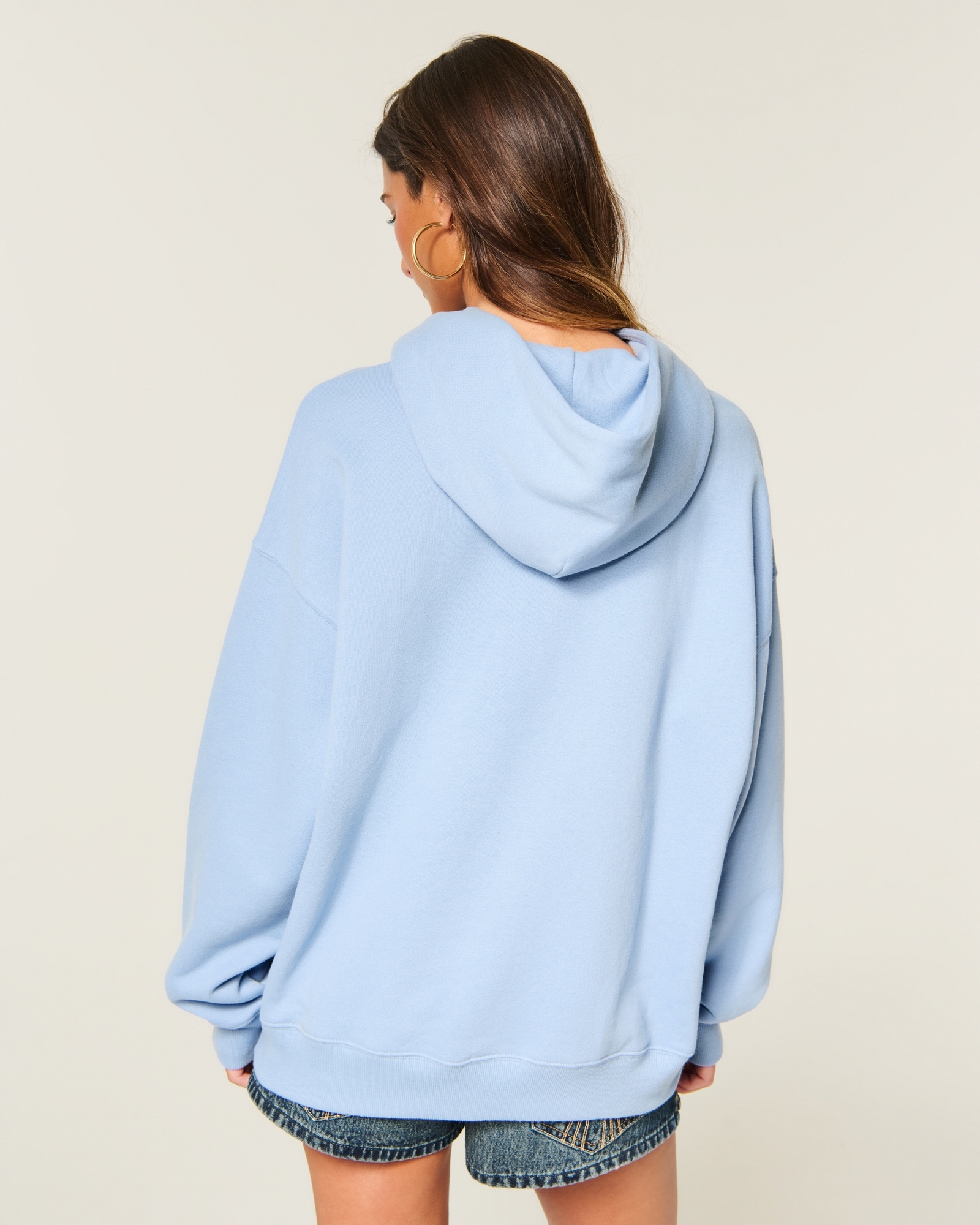  Feel Good Oversized Dot Hoodie