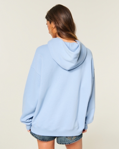  Feel Good Oversized Dot Hoodie