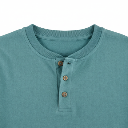 🔥Last Day Promotion!🔥CHT Men's K84 Workwear Loose Fit Heavyweight POLOS Henley T-Shirt(Also Available in Big & Tall)