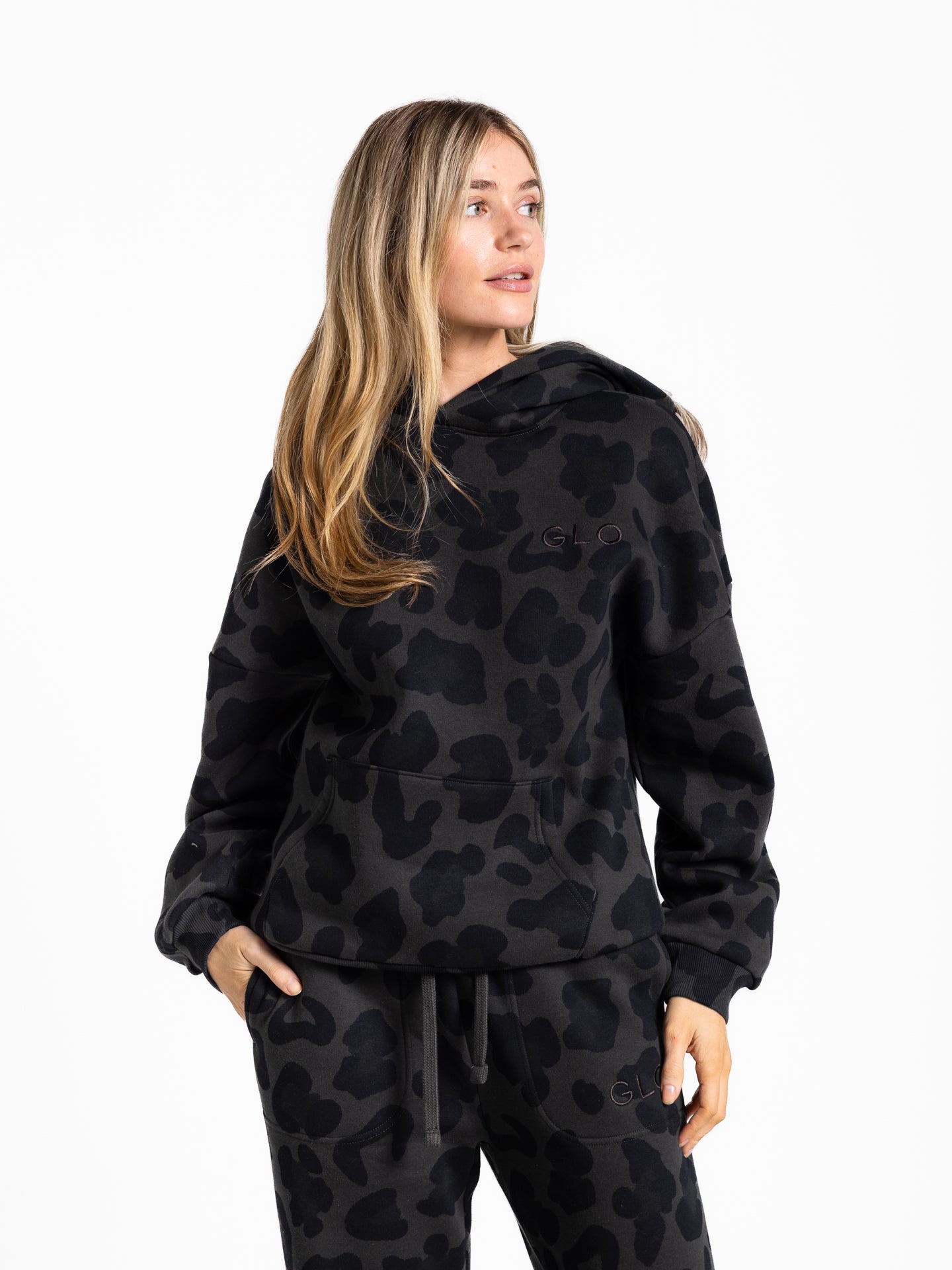 Kingdom Essential Animal Printed Hoodie