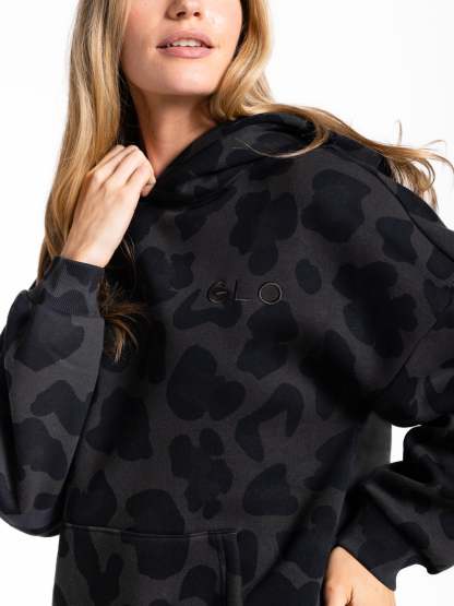 Kingdom Essential Animal Printed Hoodie