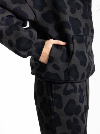 Kingdom Essential Animal Printed Hoodie