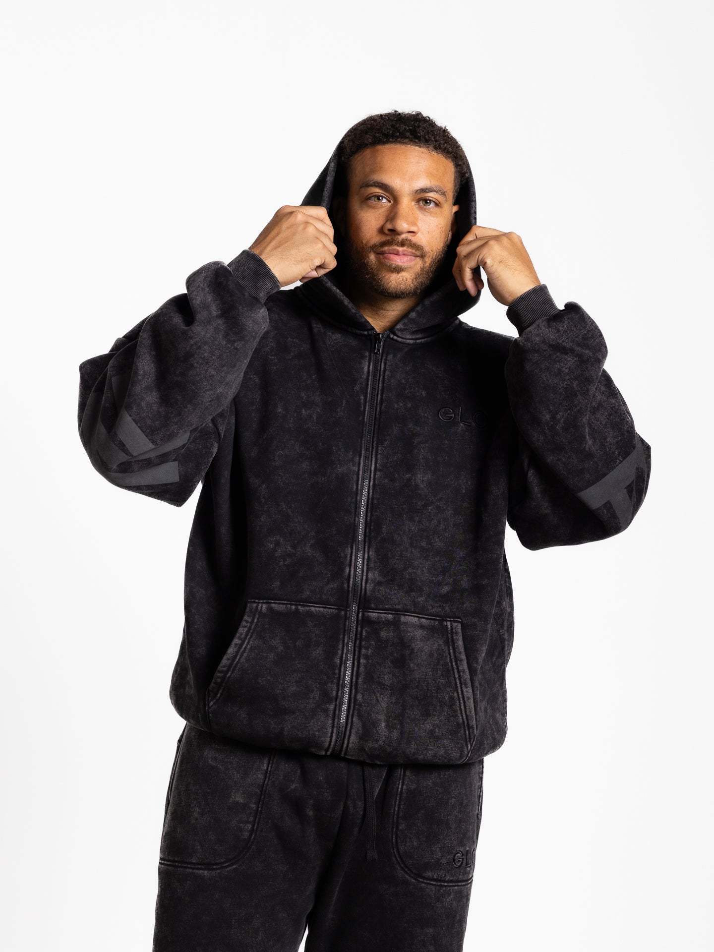 Kingdom Essential Snow Wash Zip Hoodie