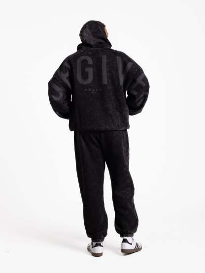 Kingdom Essential Snow Wash Zip Hoodie