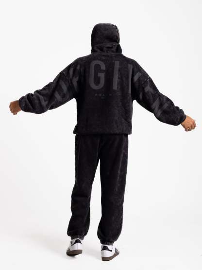 Kingdom Essential Snow Wash Zip Hoodie