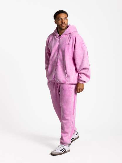 Kingdom Essential Snow Wash Zip Hoodie