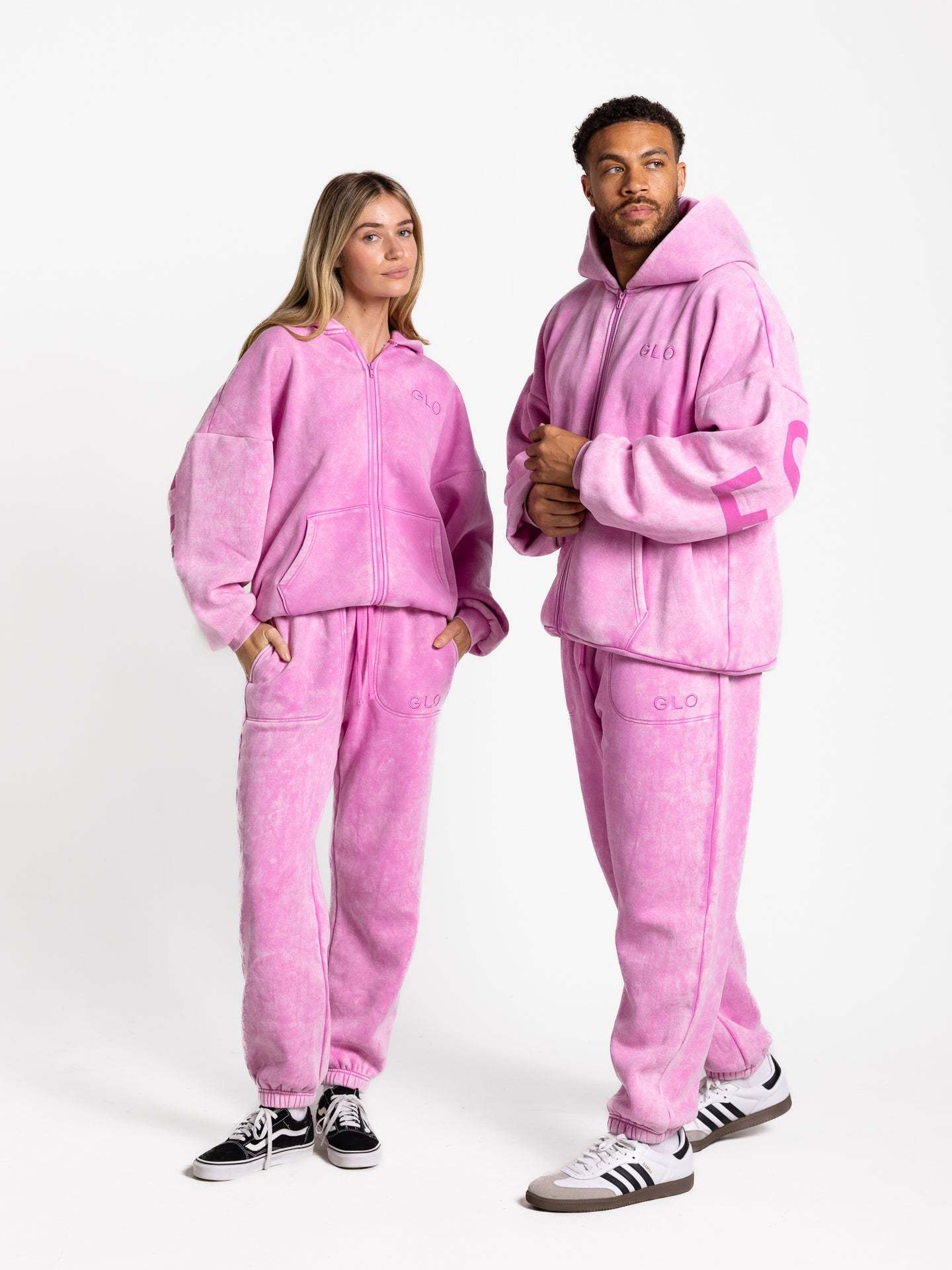 Kingdom Essential Snow Wash Zip Hoodie