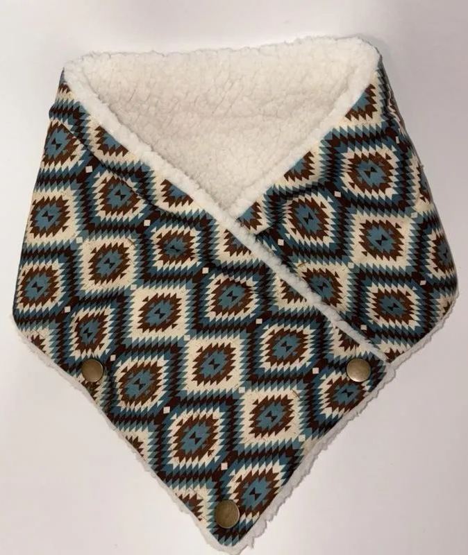 Cozy Sherpa Neck Warmer Western Cowl