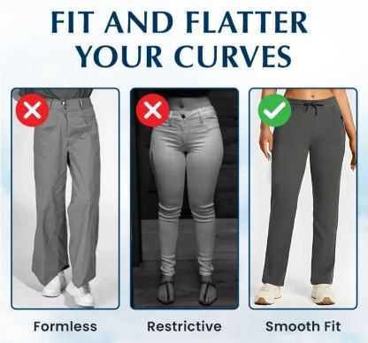 🔥Hot Sale🔥Women's Ultra Stretch Ice Silk Comfort Casual Pants Unisex Breathable Casual Pants