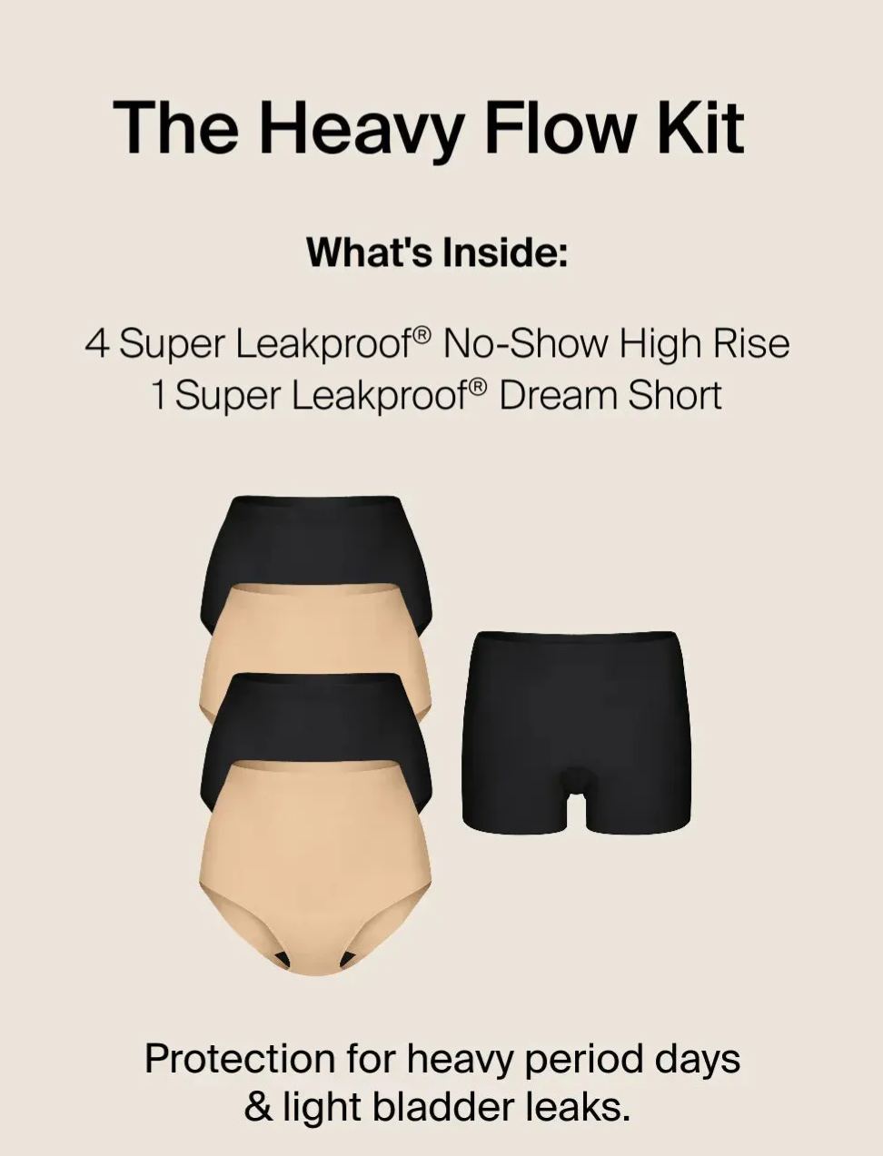 The Heavy Flow Kit - High Rise