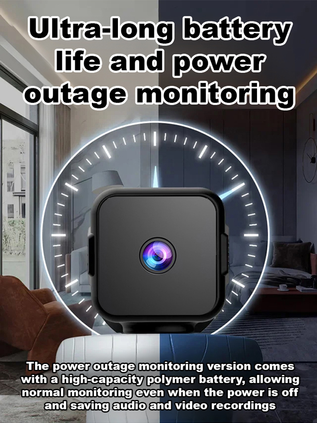 【4K Ultra HD + Night Vision】⭐New F1 Wireless HD Camera【No wiring, no network—plug and play! and 0 monthly fees!💰】✅Remote control | Two-way talk | 10x zoom | AI anomaly alerts