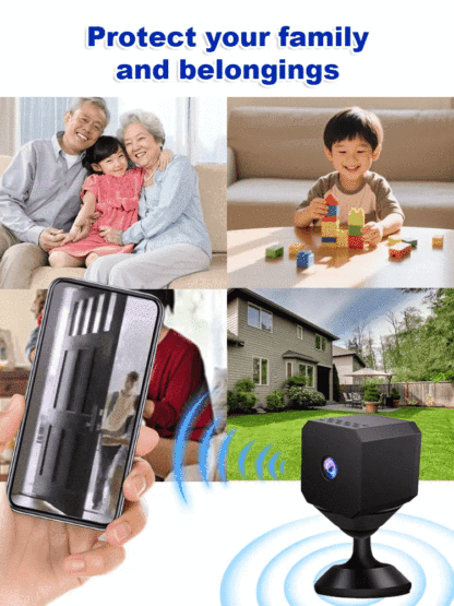 【4K Ultra HD + Night Vision】⭐New F1 Wireless HD Camera【No wiring, no network—plug and play! and 0 monthly fees!💰】✅Remote control | Two-way talk | 10x zoom | AI anomaly alerts