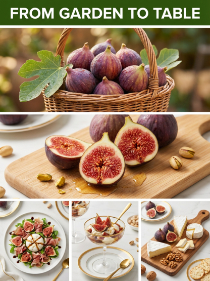 Watering is all it takes for them to thrive: Four Seasons Fig Seeds