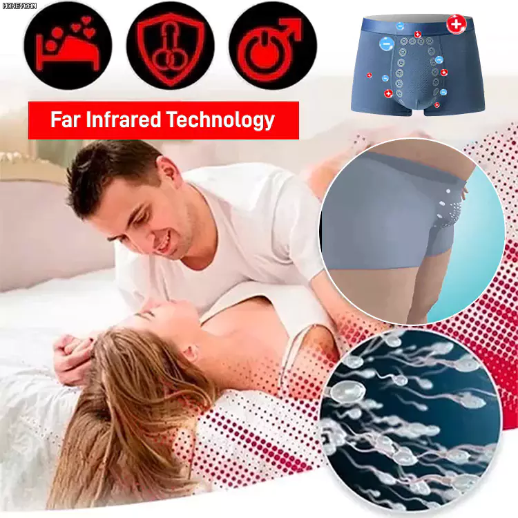 [Recommended by Men's Health Association] ✅Antibacterial Magnetic Therapy Briefs—Natural Magnet Massage, Full Refund If No Results!👍