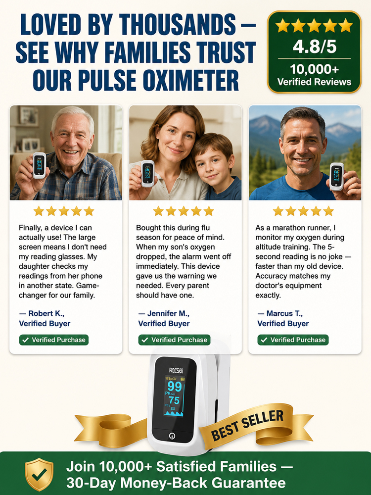 Next-Gen Non-Invasive Health Monitor | No Needles, Zero Strips, 3-Sec Blood Sugar & Pressure Test!