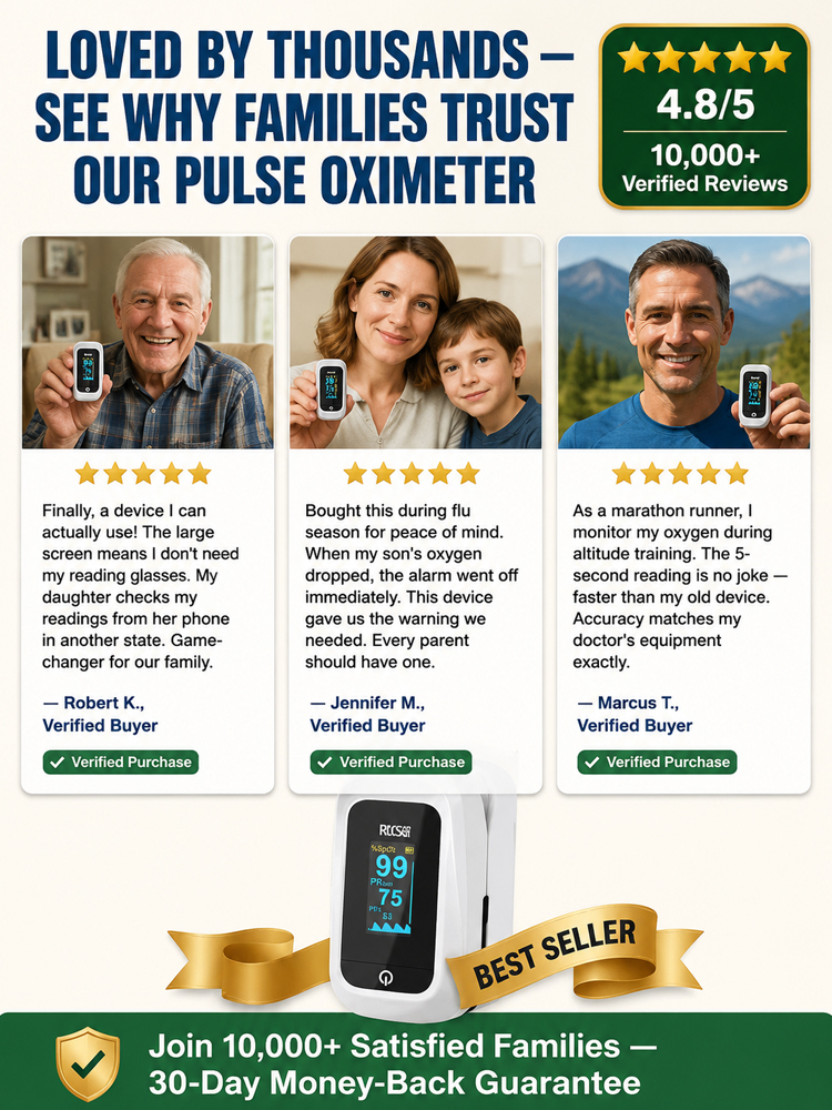 Next-Gen Non-Invasive Health Monitor | No Needles, Zero Strips, 3-Sec Blood Sugar & Pressure Test!