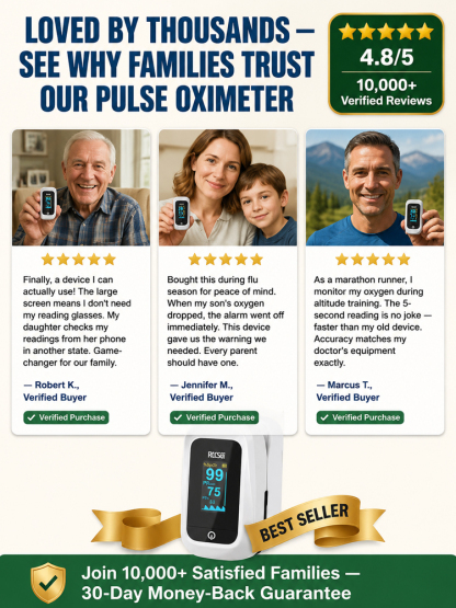 Next-Gen Non-Invasive Health Monitor | No Needles, Zero Strips, 3-Sec Blood Sugar & Pressure Test!