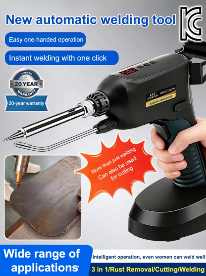 Gen 5 handheld industrial laser—3-in-1: weld, de-rust, cut.