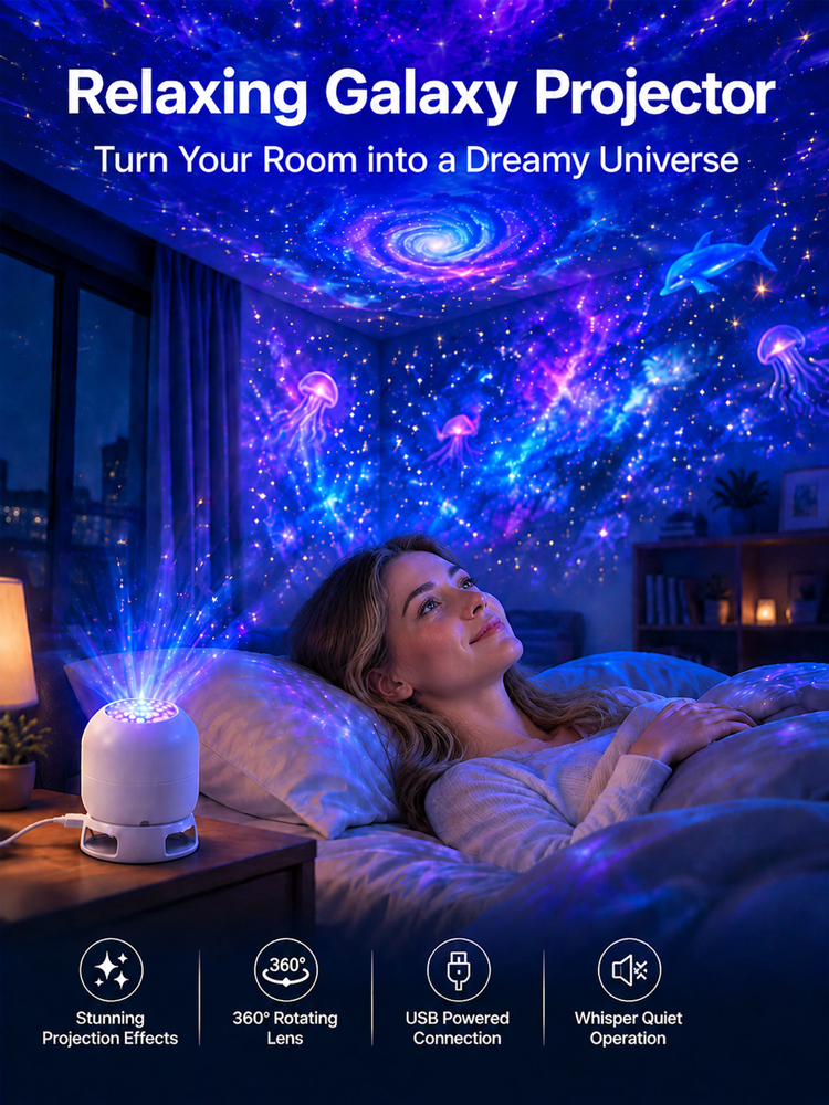 ElumiLand™ 5D Hologram Globe: 4K Ultra-HD design. Step into a Magical Christmas Village or Deep-Sea Wonderland in just 1 second.