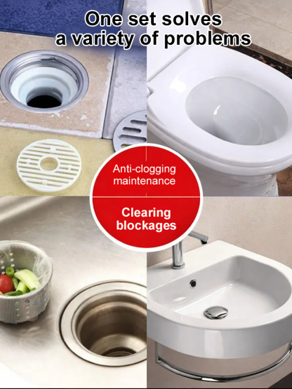 【Unclogs in 20 Seconds】💦🌊Powerful drain cleaner co-developed by a top chemical engineering school and a professional cleaning brand!