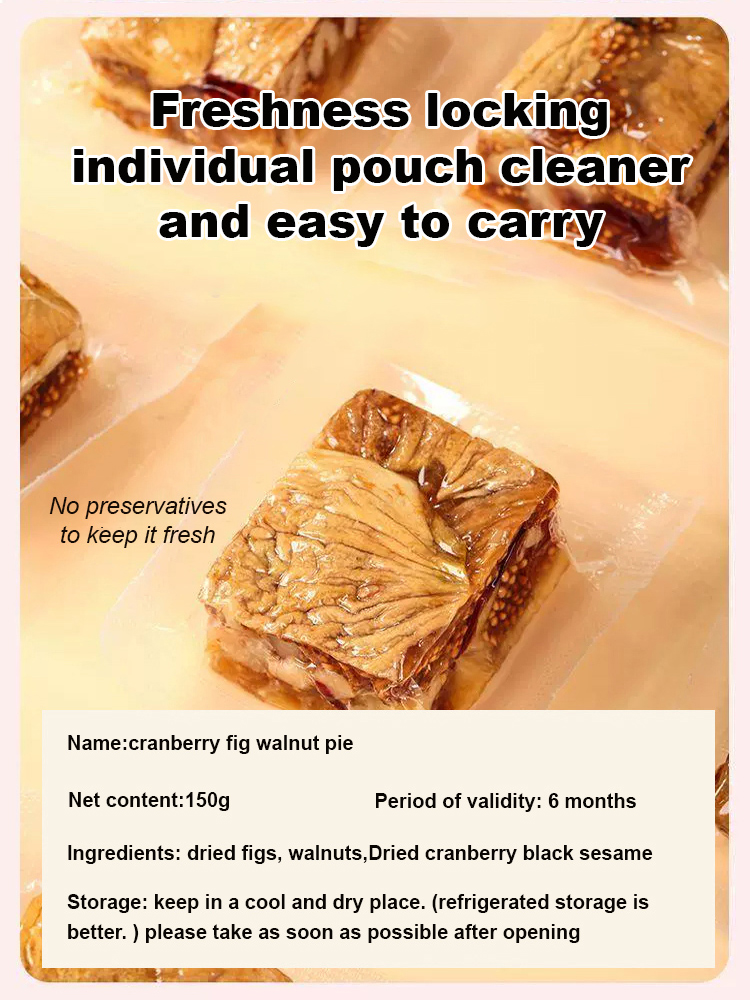 Cranberry Fig Walnut Pie