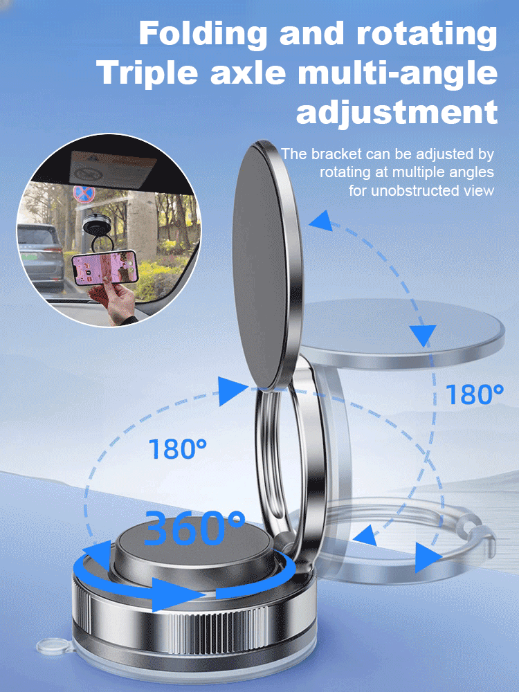 【Universal rotation】vacuum strong magnetic chuck bracket