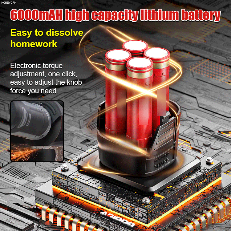 【Intelligent digital display】German multifunctional angle grinder