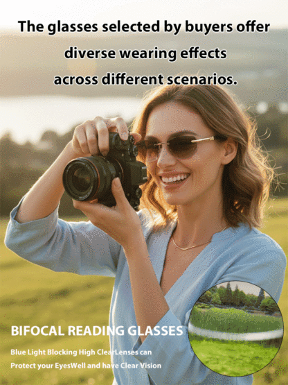 【No eye exam needed!】Smart Zoom Reading Glasses——👨‍⚕️Recommended by eye care professionals!👍