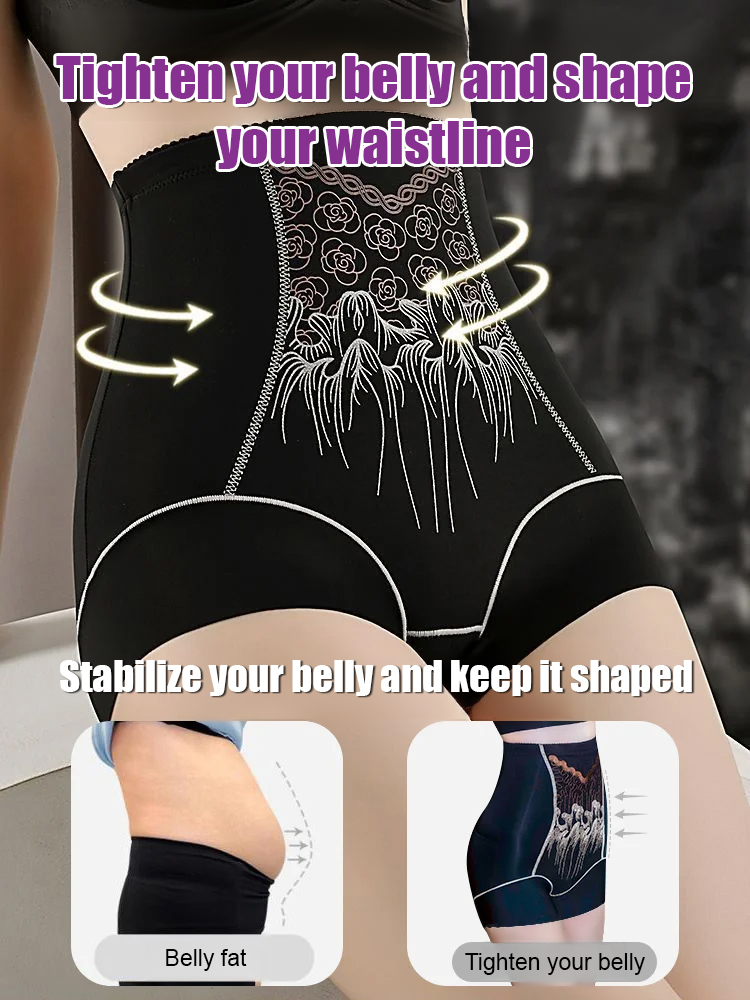 【Recommended by obstetricians】🧑‍⚕️High-waisted, lightweight, body-slimming, hip-lifting, seamless tummy-control pants