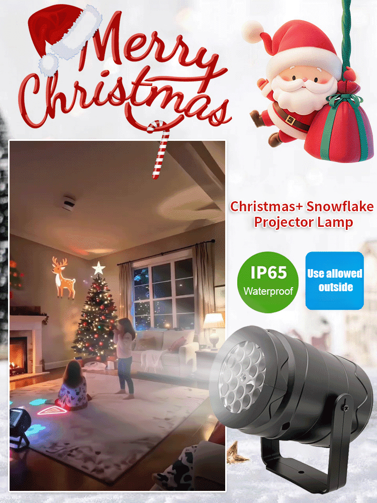 🌲Festive LED Mood Lights—Christmas Magic + Year-Round Colors!