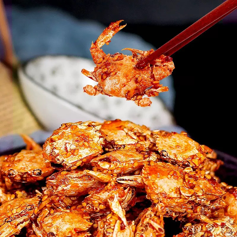 100% Wild Canadian Snow Crab | No Peeling Needed! 36 Crispy Layers & Rich Crab Roe!