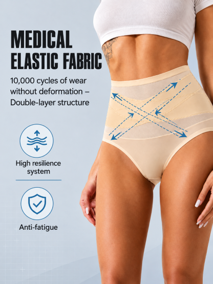 Seamless X-Shape Shaper Panty | Waist -5cm, Booty +3cm in 1 Sec! (Made for Plus Size)