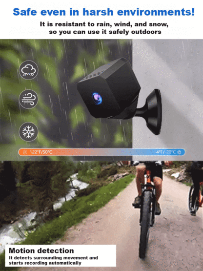 【4K Ultra HD + Night Vision】⭐New F1 Wireless HD Camera【No wiring, no network—plug and play! and 0 monthly fees!💰】✅Remote control | Two-way talk | 10x zoom | AI anomaly alerts