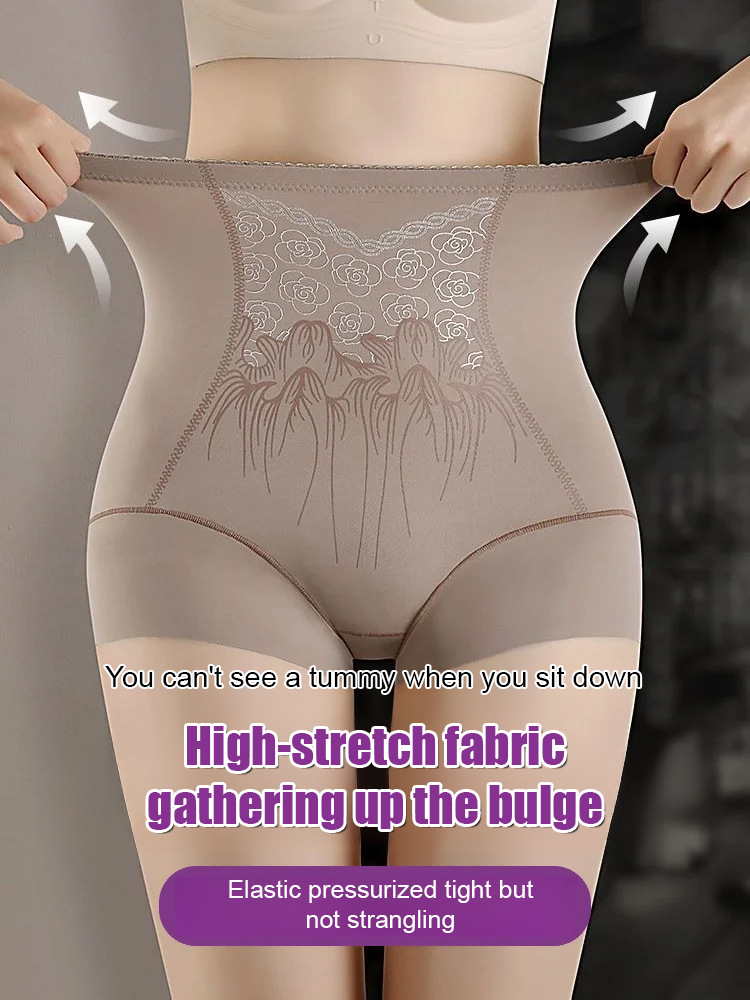 【Recommended by obstetricians】🧑‍⚕️High-waisted, lightweight, body-slimming, hip-lifting, seamless tummy-control pants