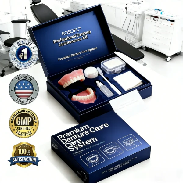 【Best-Selling in the US】Premium Medical Denture Set — 1:1 Natural Fit That Never Drops